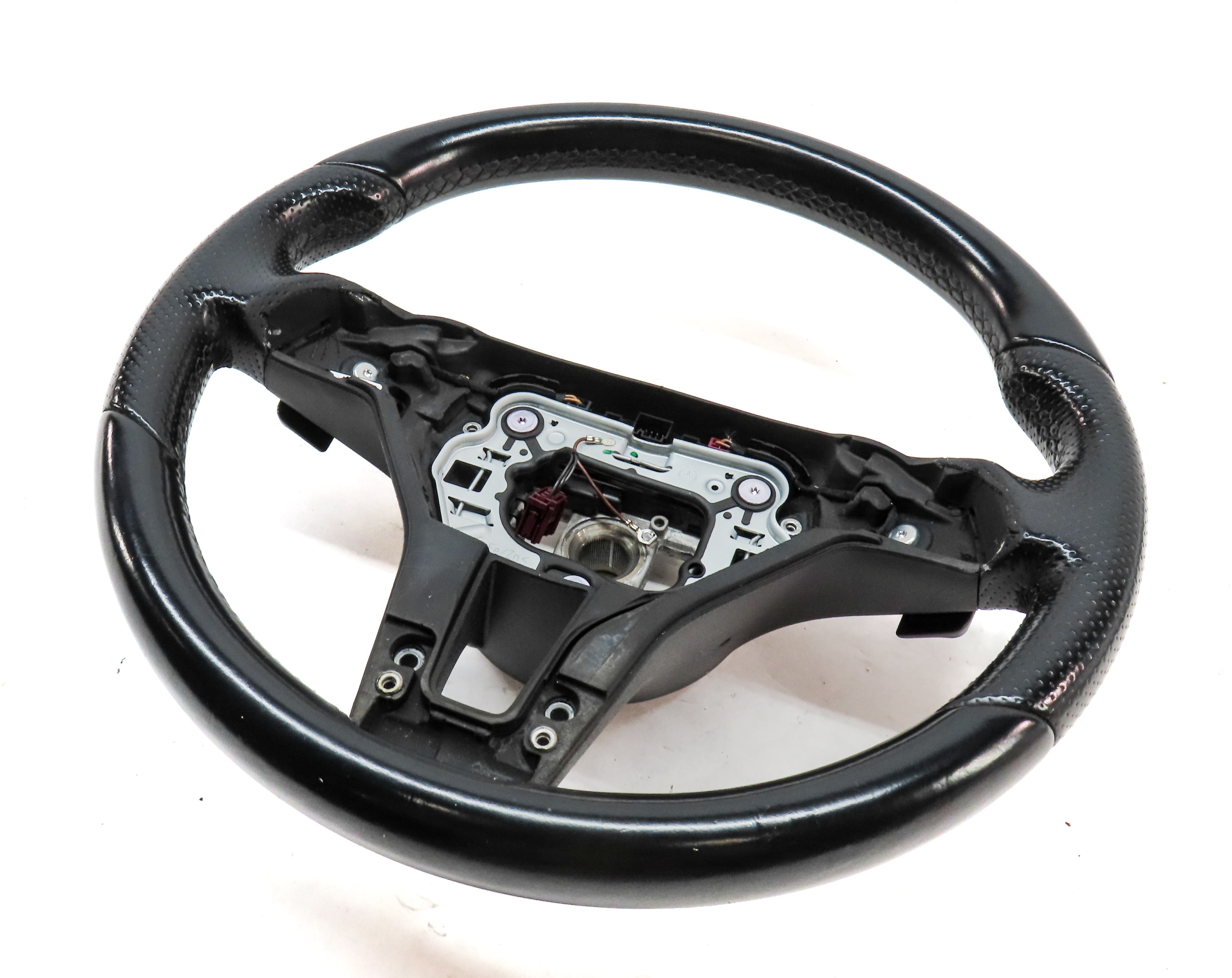 13-15 MERCEDES C E CLS CLASS (W204 C204 W212) SPORT STEERING WHEEL w/ PADDLES — exact item pictured